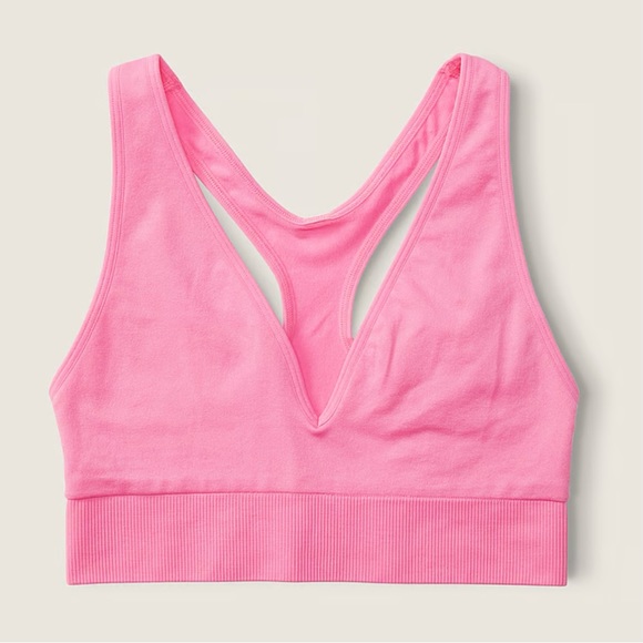 PINK Victoria's Secret Seamless Plunge Bralette - Picture 2 of 7